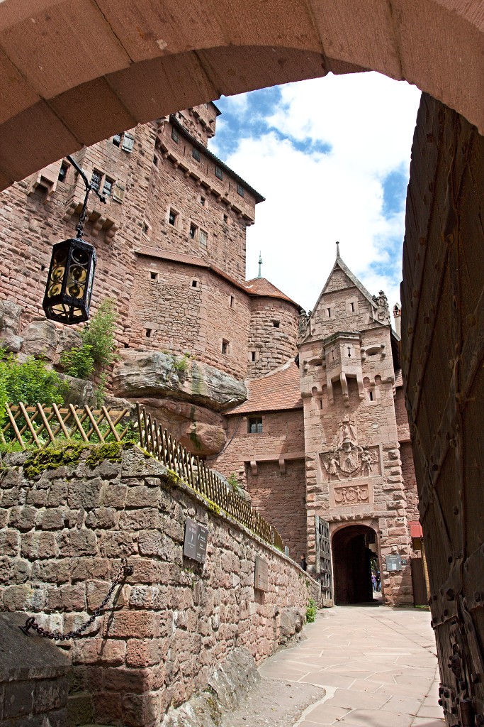 chateau koenigsbourg koenigsburg kasteel burcht hdr orschwiller elzas vogezen france frankrijk fort